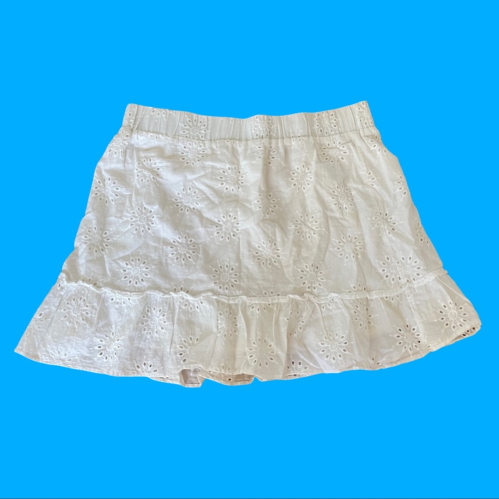 Yours Truly Flowy Floral Skirt 12